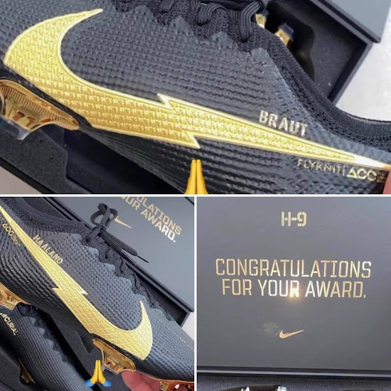 Better Pictures: Black / Gold Nike Mercurial Erling Haaland 'Golden Boy