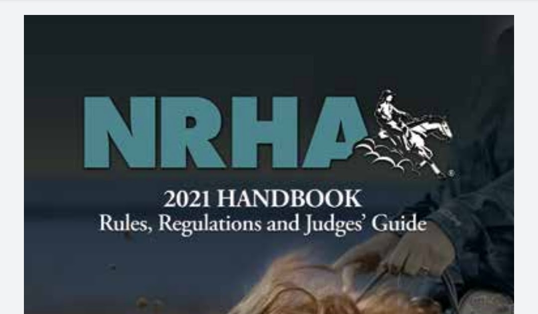 MAURO PENZA REINING NEWS NRHA RULE BOOK 2021