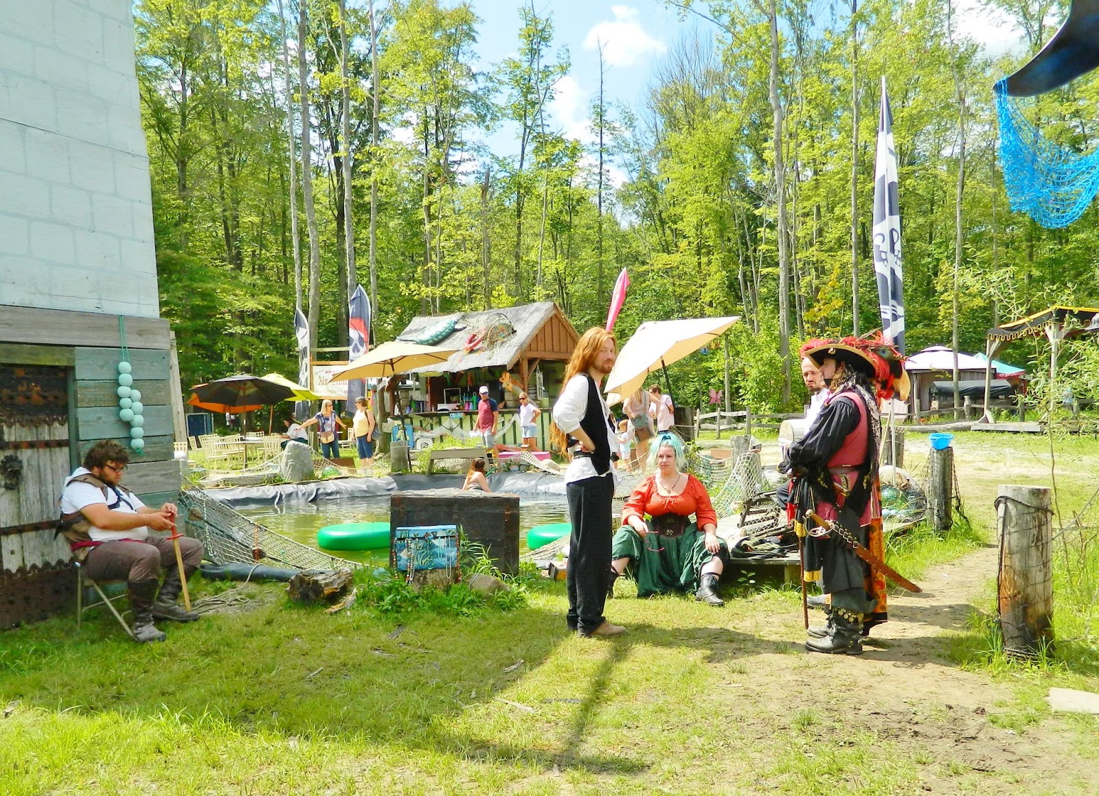 The Great Lakes Medieval Faire and Marketplace Rock Creek, Ohio