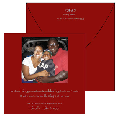 Business employee christmas cards ag designs: Custom Christmas Card
