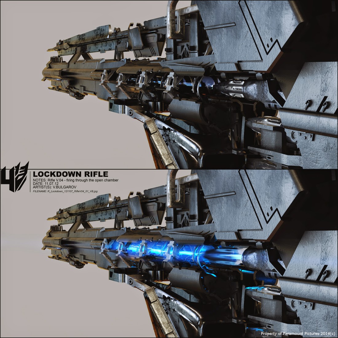 TRANSFORMERS 4: Age Of Extinction Lockdown's Weapon | Computer Graphics Daily News