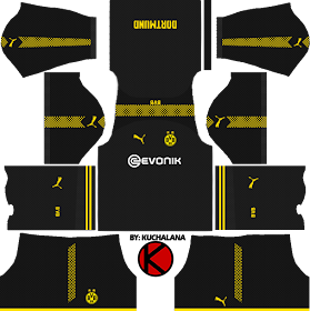 Borussia Dortmund Kits 2017/2018 - Dream League Soccer