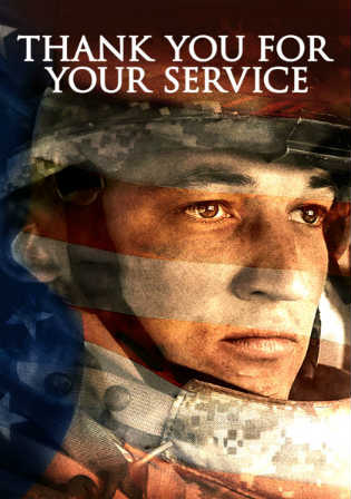 Thank You For Your Service 2017 HDRip 750MB English x264 ESub