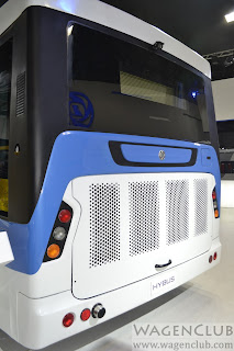 hybrid urban bus