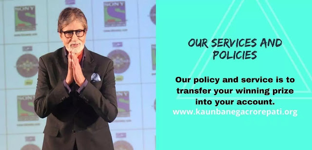 Services And Policies for lottery winners KBC Services And Policies
