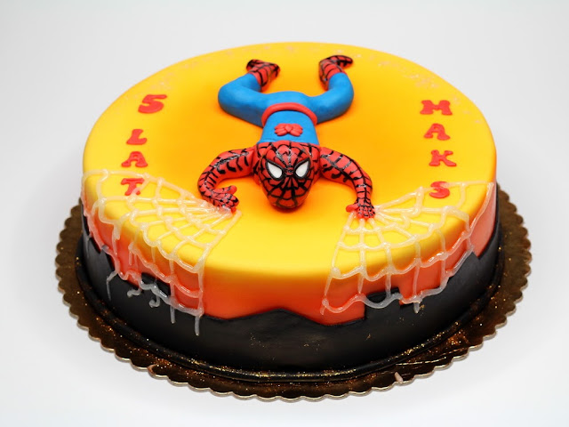 Spiderman Birthday Cake in Chelsea, London