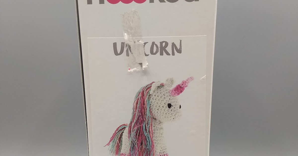 Hoooked DIY Crochet Kit Nora the Unicorn Review