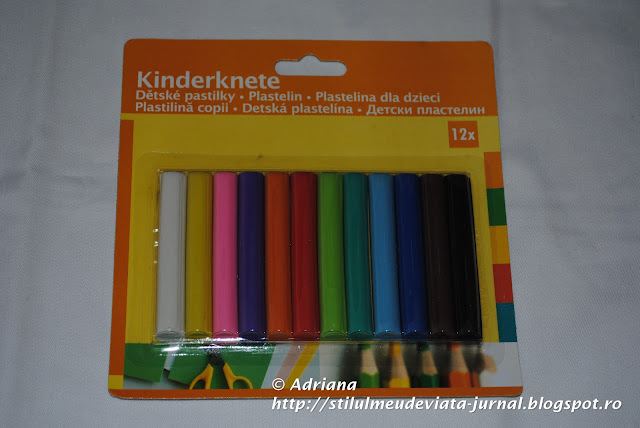 plastilina, reducere rechizite Kaufland