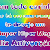 MENSAGEM DE ANIVERSARIO
