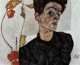 Autorretrato - Egon Schiele (Austria - Imperio Austrohúngaro)