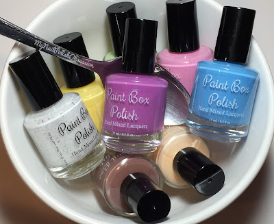 Paint Box Polish, Ciao, Gelato! collection, Spring 2016 Paint Box Polish, Ciao, Gelato! collection, Spring 2016