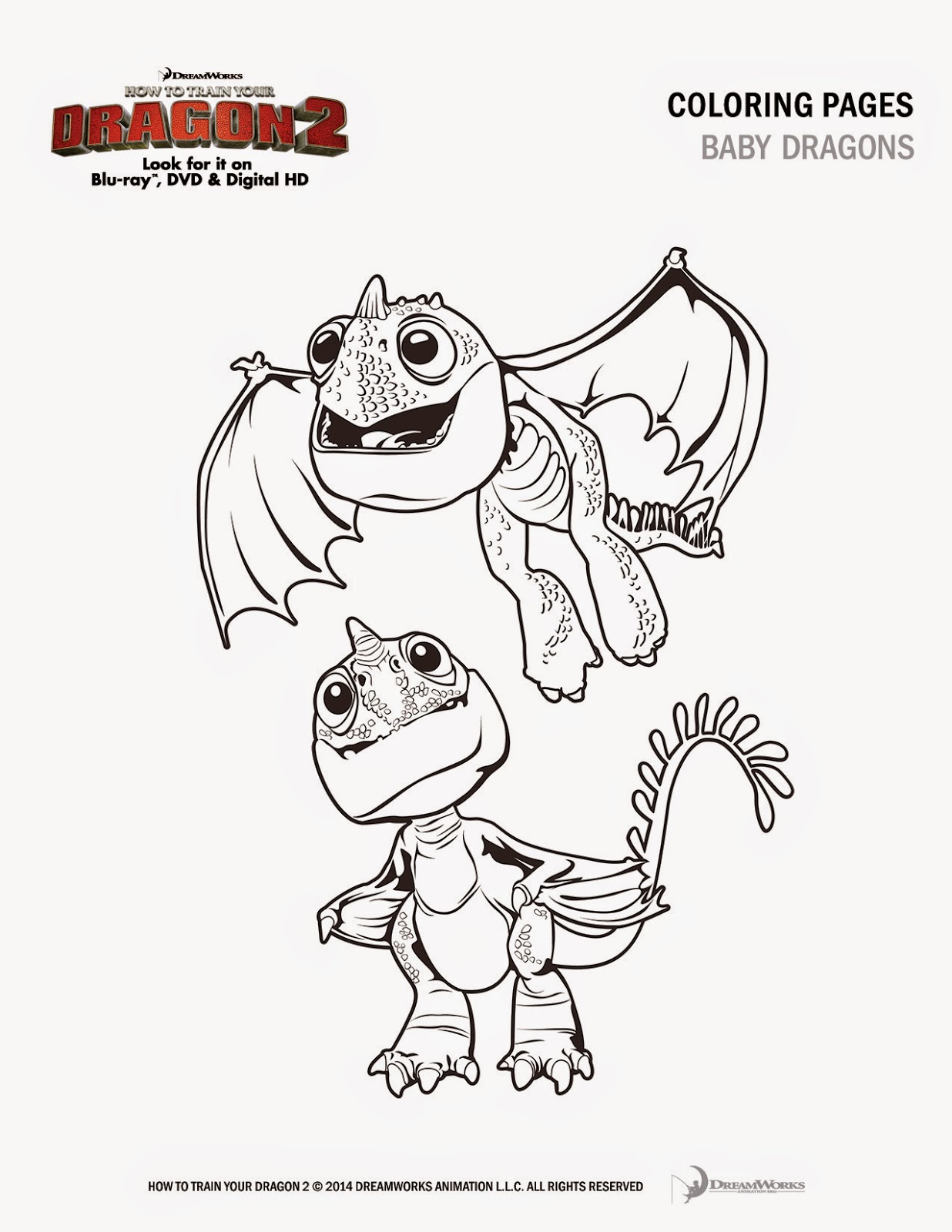 Susan's Disney Family How to Train Your Dragon 2 fun activity sheets
