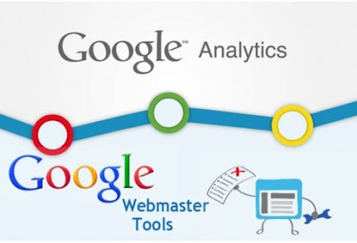 daftarkan web / blog ke google webmaster tools dan kaitkan dengan google analytics