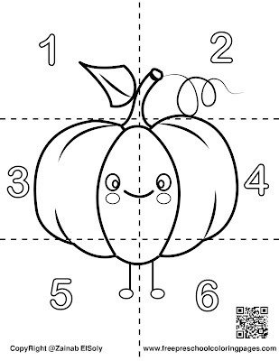 cute food squares puzzle coloring pages to print, free printable preschool coloring pages , free pdf book download ,(apple, watermelon,ice cream,pineapple,cookie,pizza,strawberry,banana,pumpkin) 