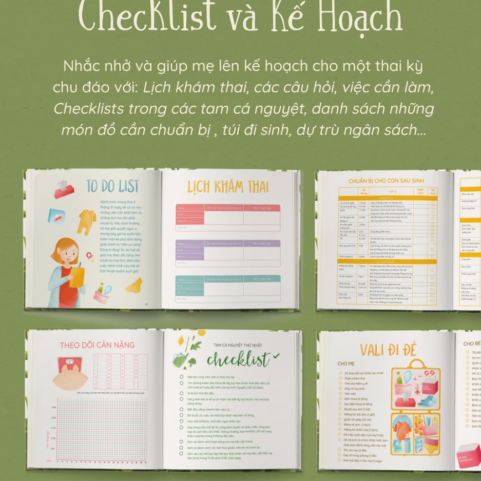 [A116] Activity book - Bộ sách nên đọc khi mang thai