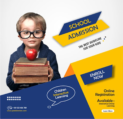 Membuat desain flyer pendidikan Membuat desain flyer