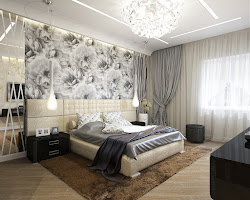 bedroom luxury floral modern interior gray designs interiors latest indian pattern catalogue glamor sets furniture decor room