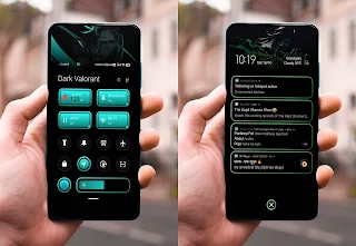 Dark Valorent Theme for miui 12