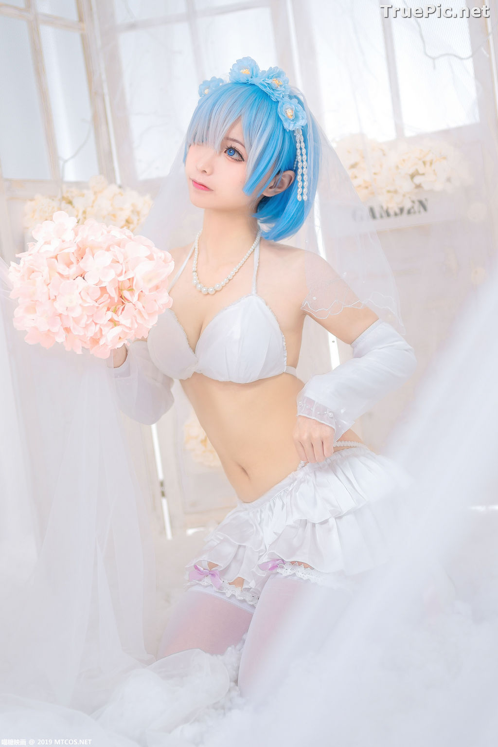 Image [MTCos] 喵糖映画 Vol.029 – Chinese Cute Model – Bride Rem Cosplay - TruePic.net - Picture-19