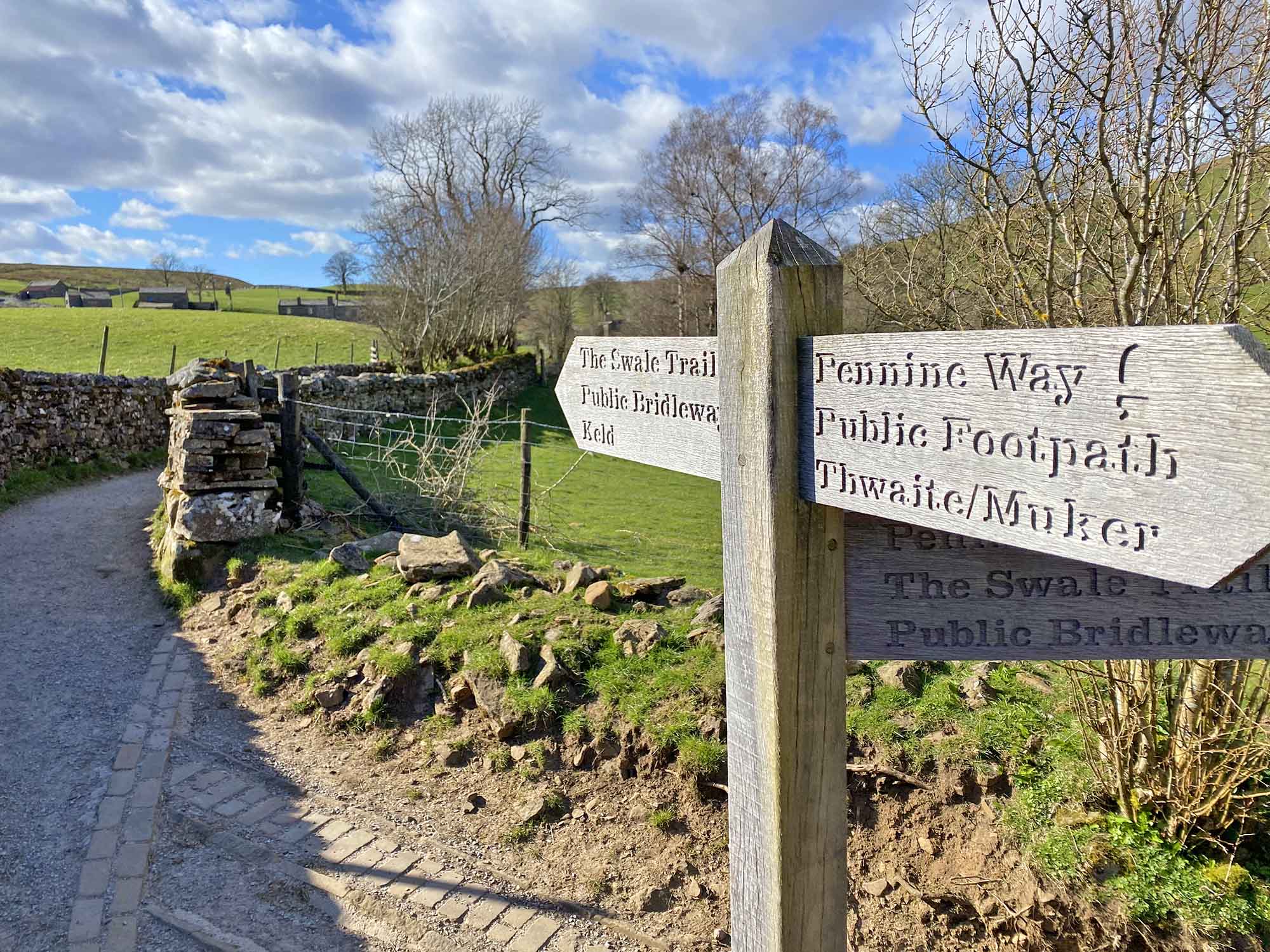 Pennine way swaletrail yorkshire
