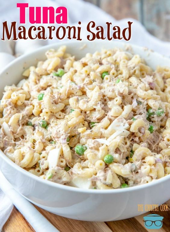 Tuna Macaroni Salad vegan recipe box