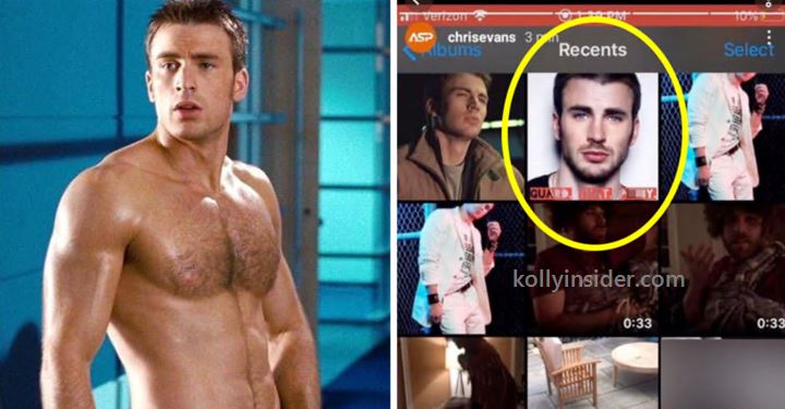 Chris Evans accidentally shared his private part on social media and internet gone wild