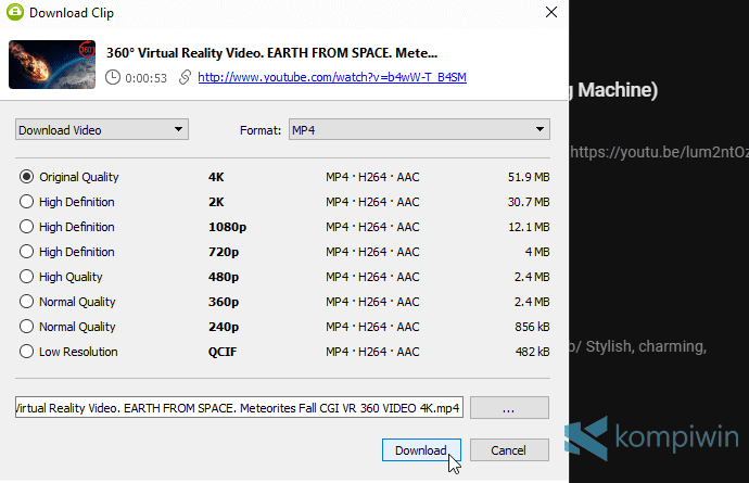 resolusi 4k 8k video youtube