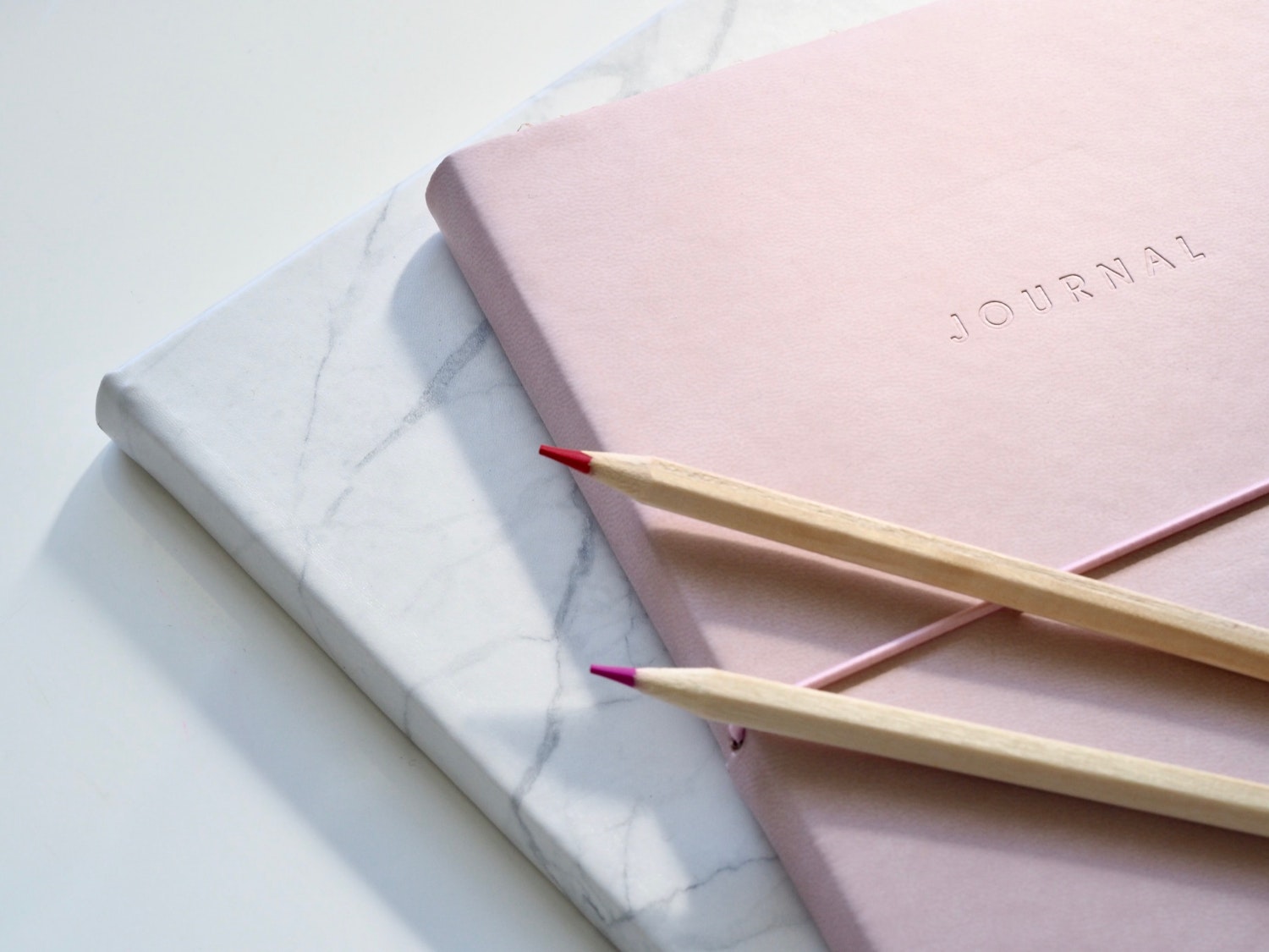 adorable stationery laying on a marble table