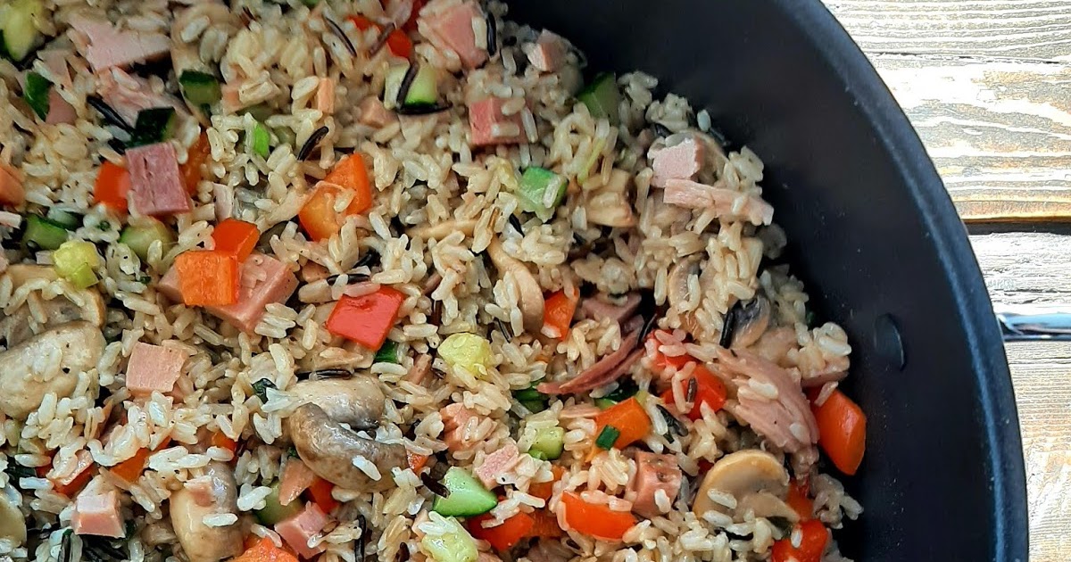 Riz Frit Au Jambon Et Aux Legumes Riz Frit Au Jambon Et Aux Legumes