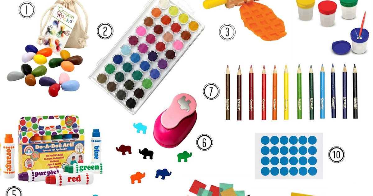 15 art supplies used in Montessori classrooms (and they're on !)