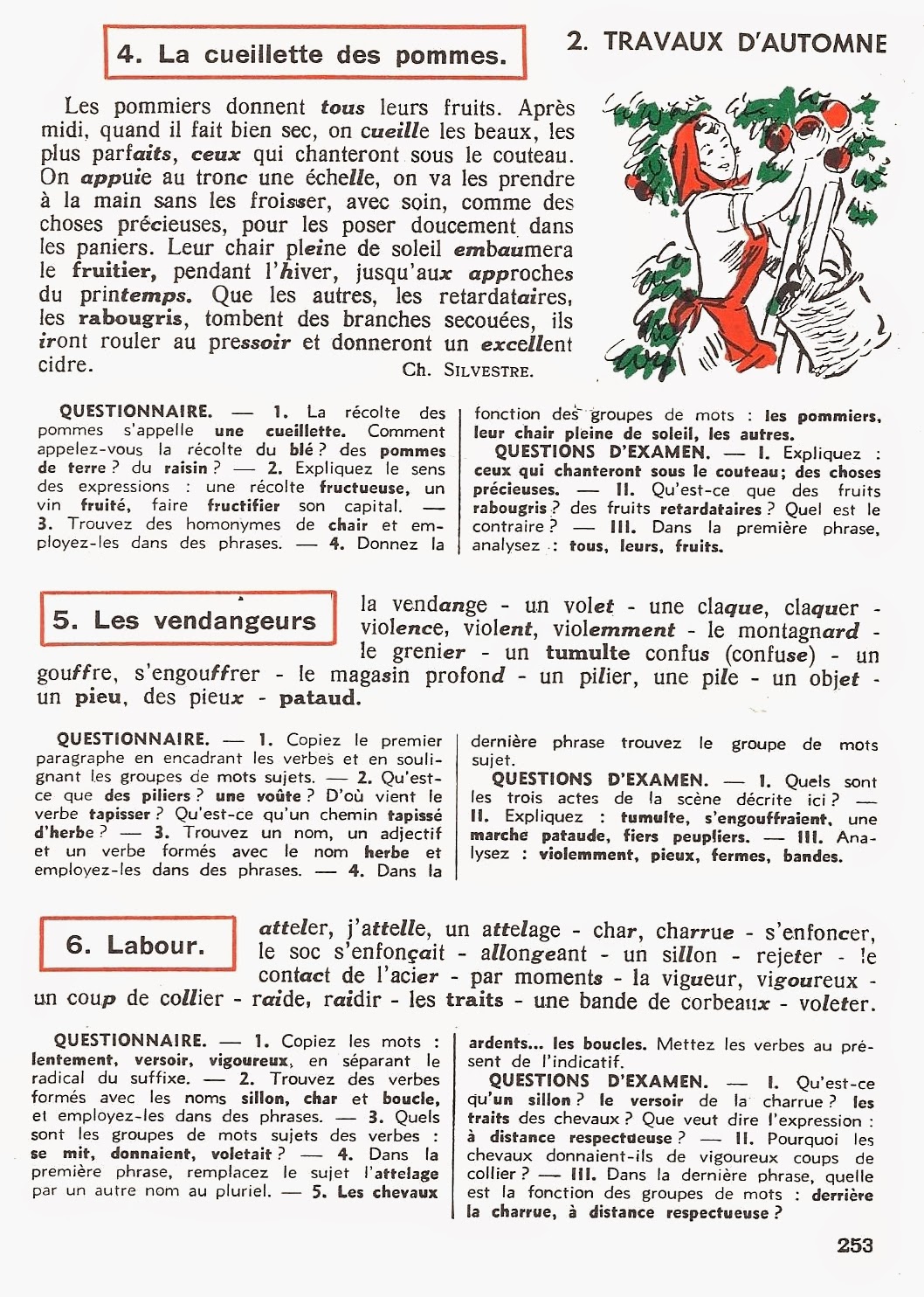 Manuels Anciens Dictees D Examen A L Entree En 6eme 1955