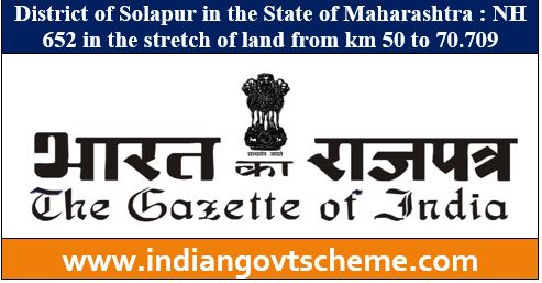 District of Solapur in the State of Maharashtra