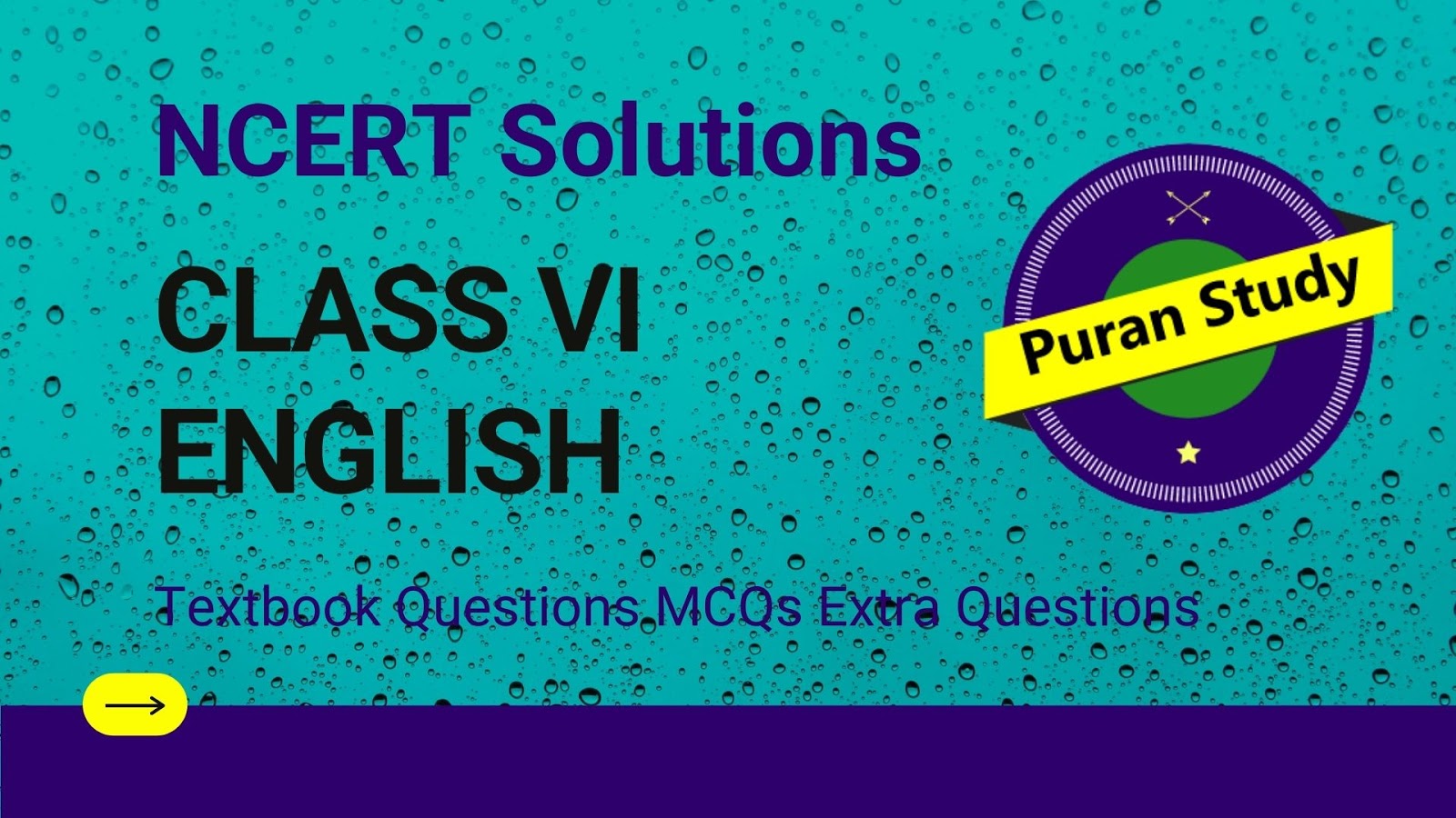 NCERT Chapter 3 Solution For Class 6 English Poem