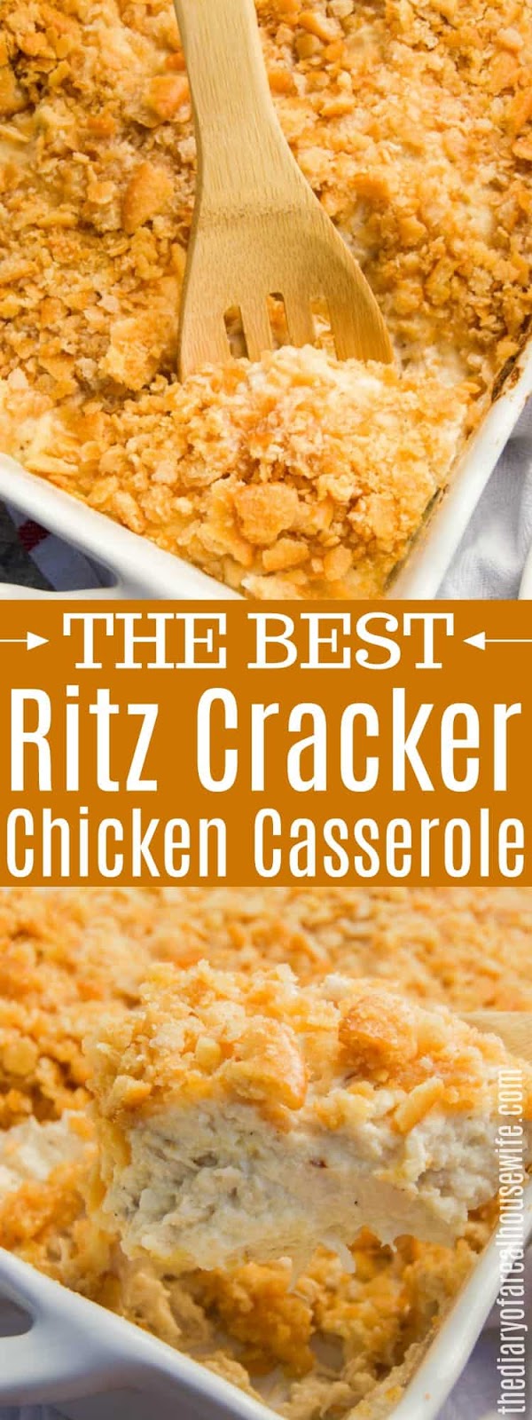 Ritz Cracker Chicken Casserole INSPIRED RECIPE
