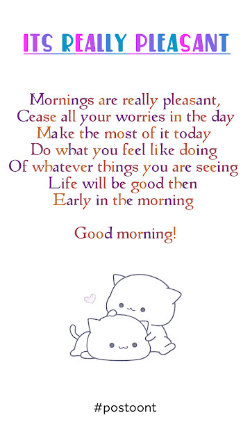 Good Morning Quotes and Inspirational Poems