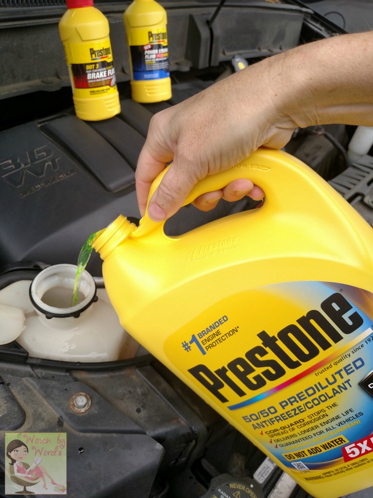 Woven by Words Road Trip Prep With Prestone and 3M &amp; Giveaway