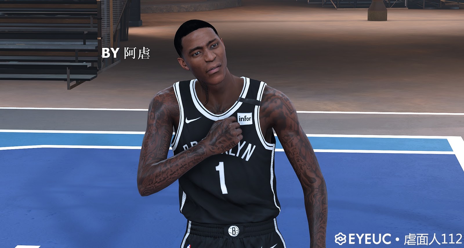 Jamal Crawford Cyberface and Body Model by Face abuser