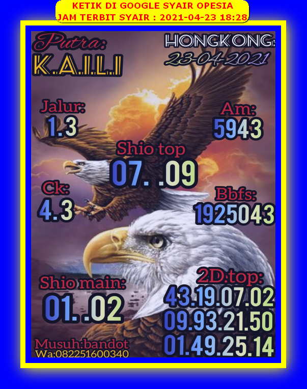 PREDIKSI HK MALAM INI