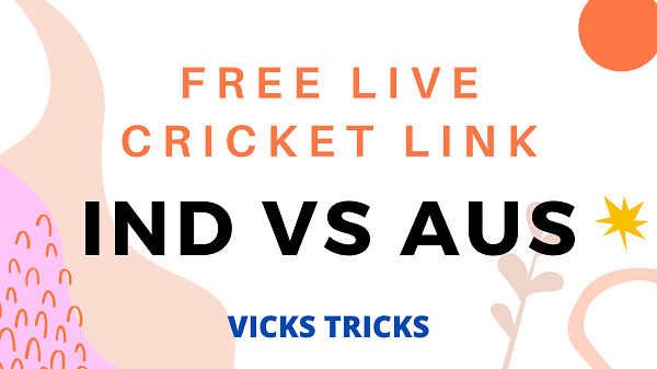 India vs Australia | IND vs AUS | Free live Cricket match | Free live Cricket 