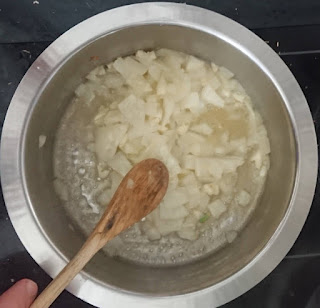 onions sauteing in dairy free butter