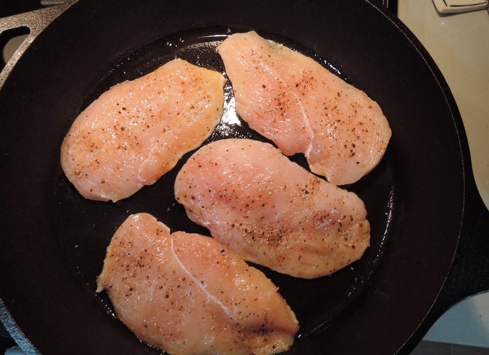 The Briny Lemon PanSeared Chicken Breasts with Grande Marnier and Fig