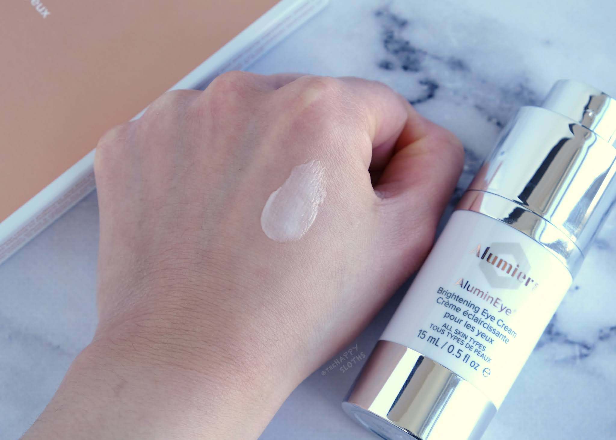 Alumier MD Eye Rescue Pads & AluminEye Brightening Eye Cream Review