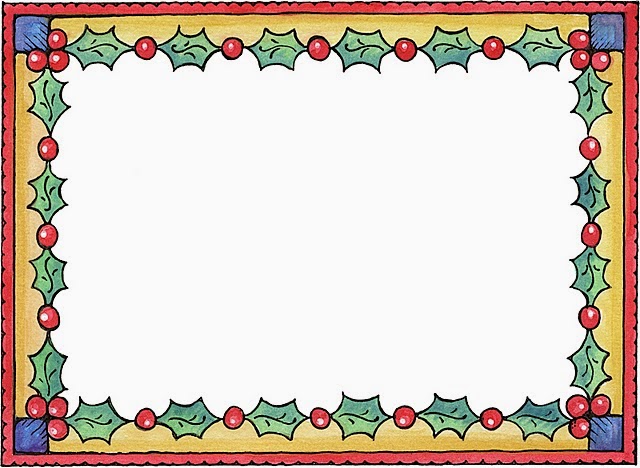 Free Printable Frames for Christmas. - Oh My Fiesta! in english