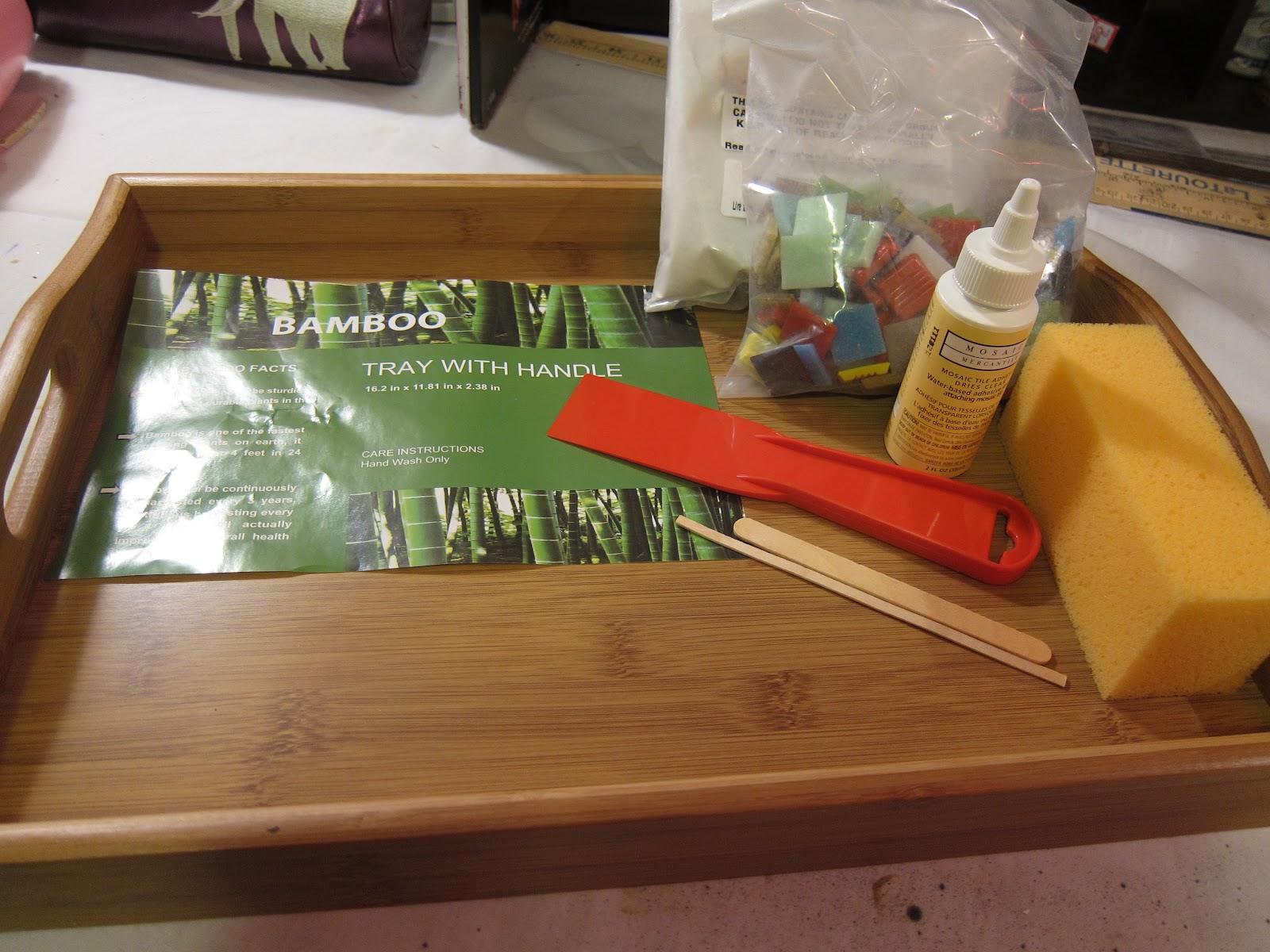 CrEatE Projects by Jamie Mosaic Tray