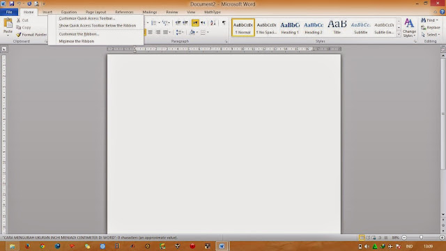 Cara Mengubah Ukuran Inchi di MS Word, Praktis Banget! Cara mengubah ukuran inchi menjadi centimeter Cara Mengubah Ukuran Inchi di MS Word, Praktis Banget!