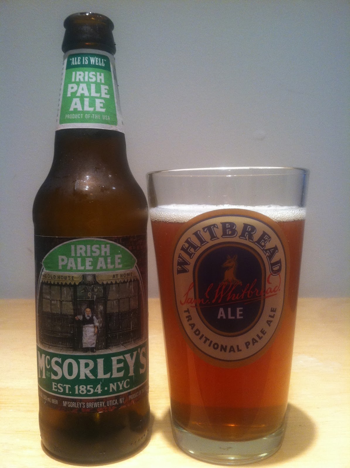 The Best Beer Blog McSorley's Irish Pale Ale