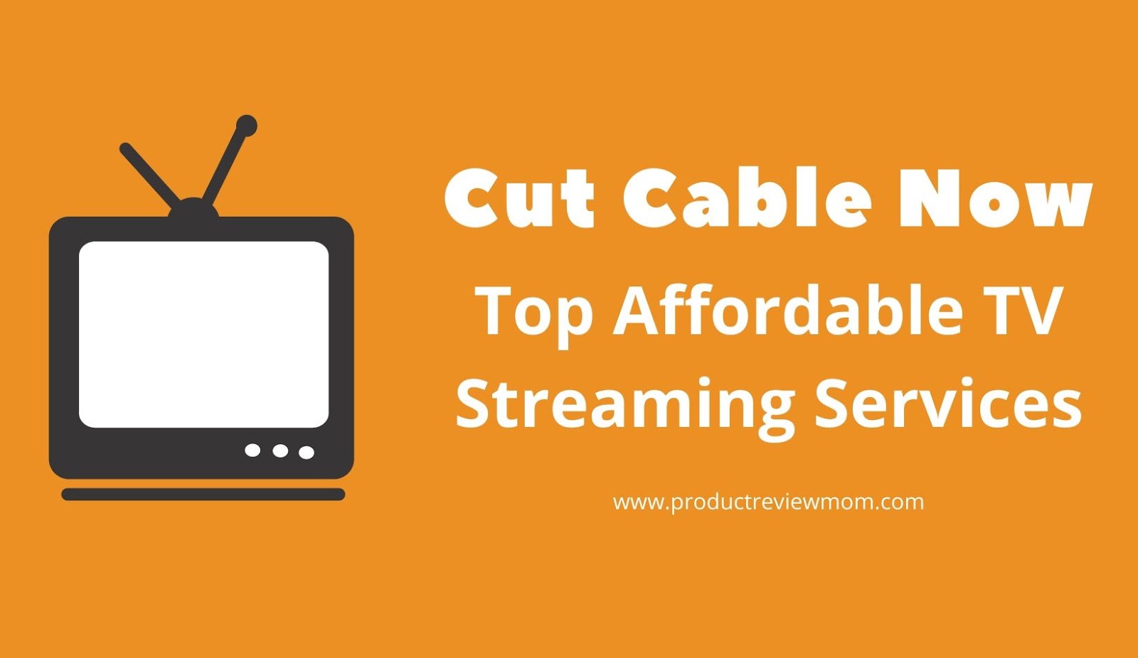 Cut Cable Now Top Affordable TV Streaming Services