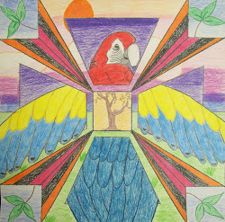 symmetry perspective radial shapes point buildings heart symmetrical artful nest layering creature multiple