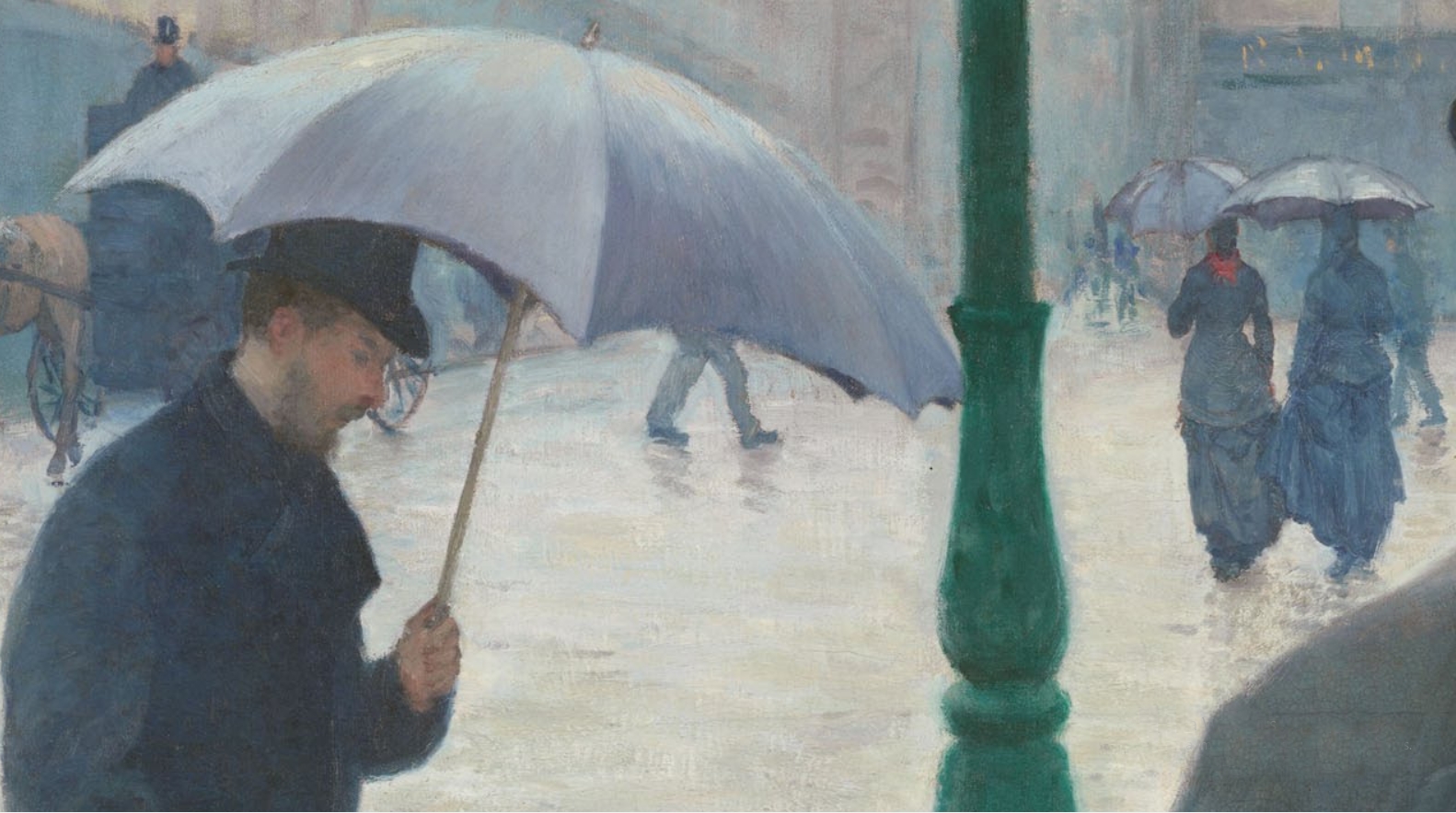 Gustave Caillebotte Paris Street Rainy Day 1877 Tutt Art