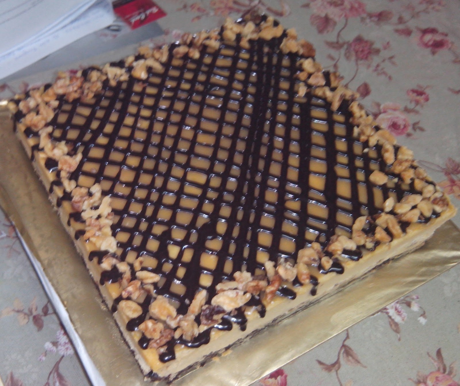 WikiCupEdia Toblerone + Hazelnut Caramel Cheesecake